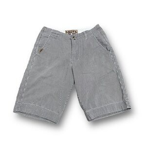 Levi's Red‎ Label Men's Striped Shorts Gray Size 30 x 11